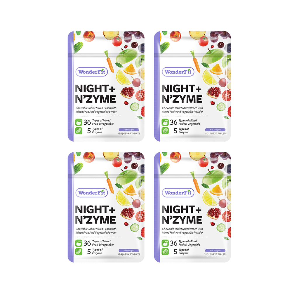 Wonderfit Night + Nzyme 7 Days Trial Pack 7 Tablets x4 packs