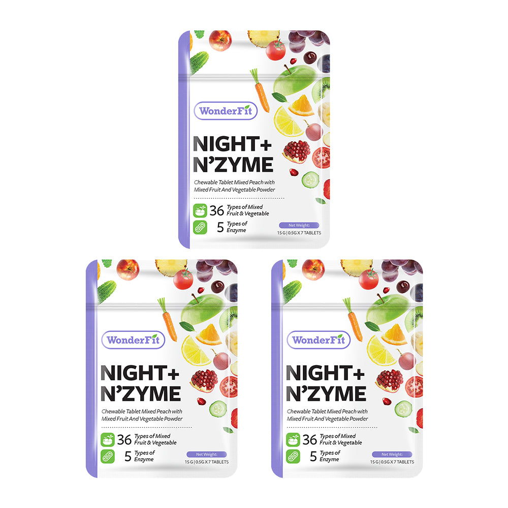 Wonderfit Night + Nzyme 7 Days Trial Pack 7 Tablets x3 packs