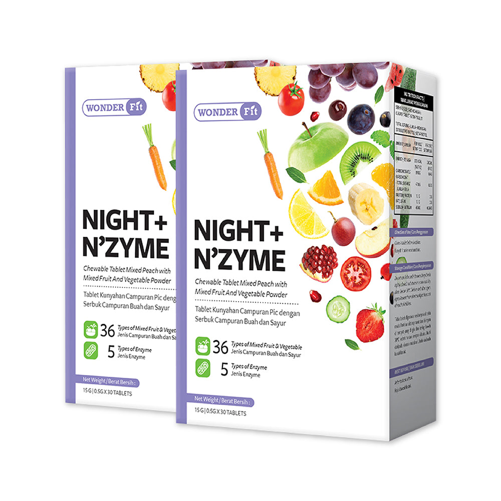 【Bundle of 2】Wonderfit Night + Nzyme 30s x2 Boxes